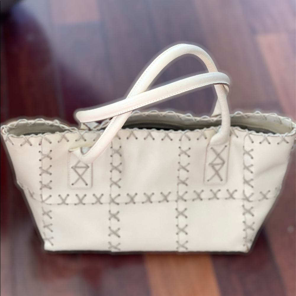 Authentic Berge Italian Leather Patchwork Purse!